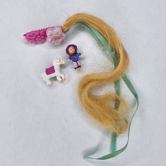 1995 Polly Pocket Arabian Beauty Pony Figures Vintage Bluebird - Picture 2 of 3